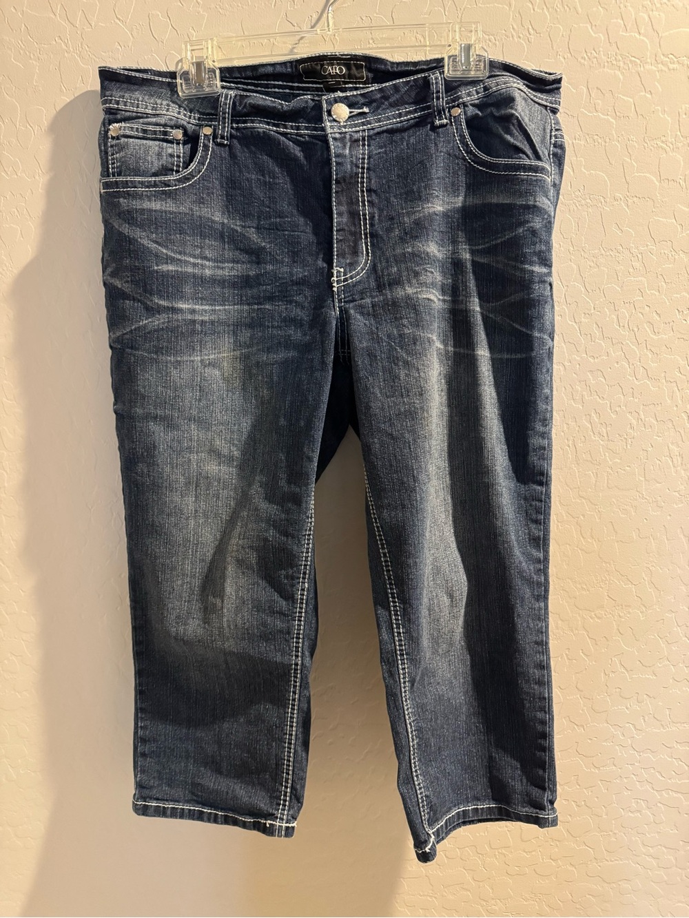 CATO women’s Dark Blue Straight-Leg Jeans